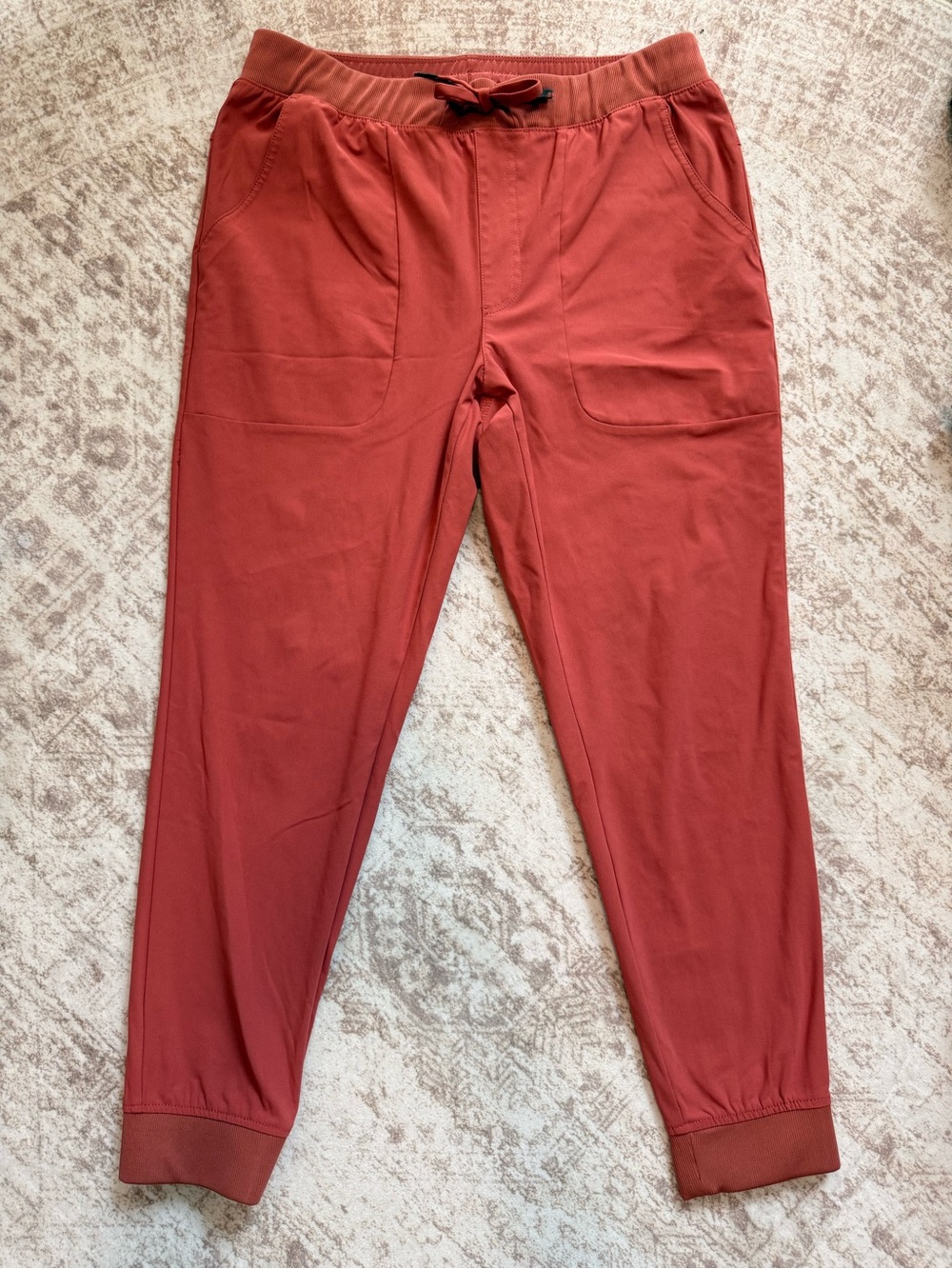 Men's Jogger Pants in Rust